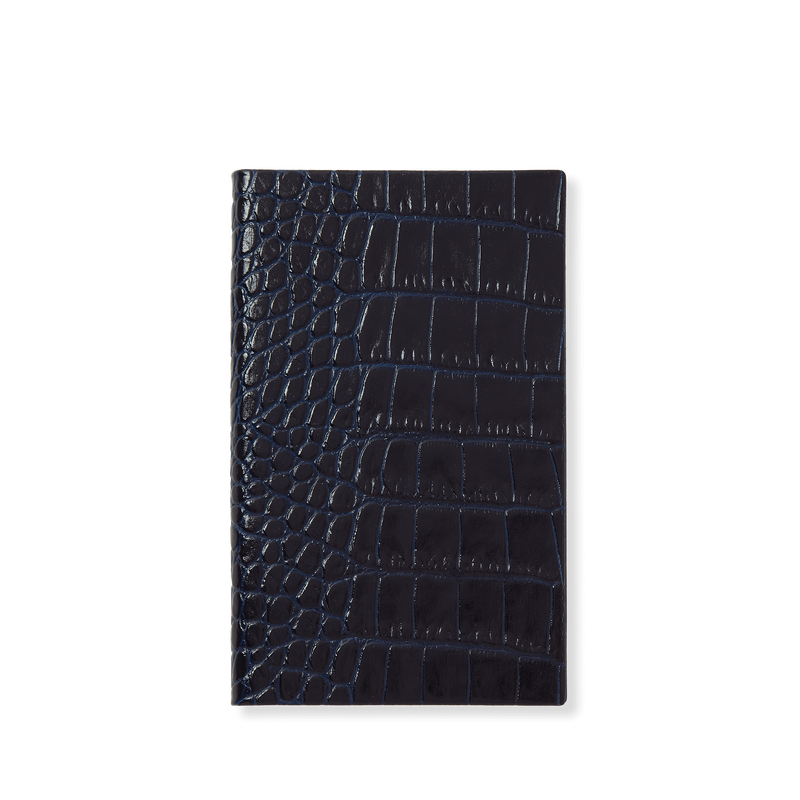 Panama Notebook in navy | Smythson